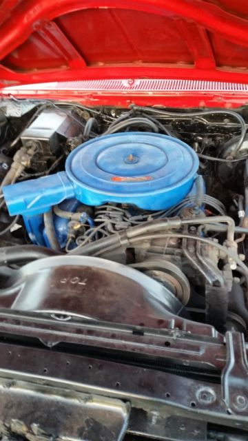 1970 RED Ford Galaxie Convertible