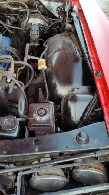 1970 RED Ford Galaxie Convertible