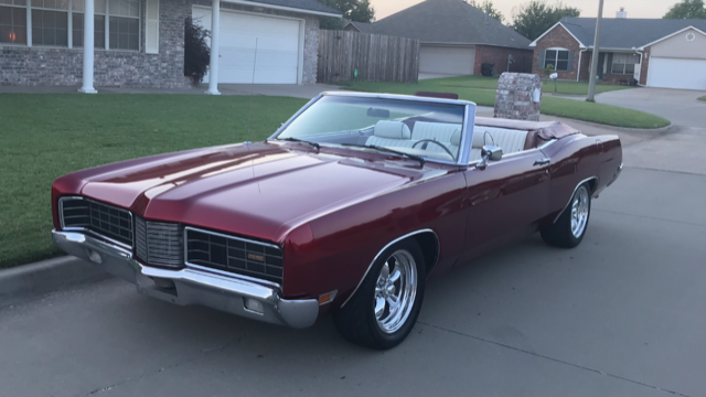 1970 Red Ford Xl Convertible
