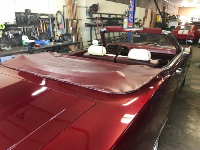 1970 Red Ford Xl Convertible