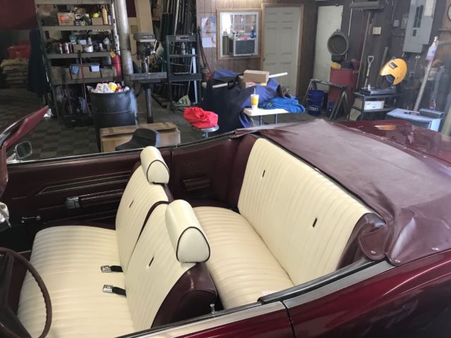 1970 Red Ford Xl Convertible