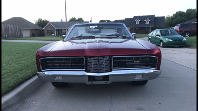 1970 Red Ford Xl Convertible