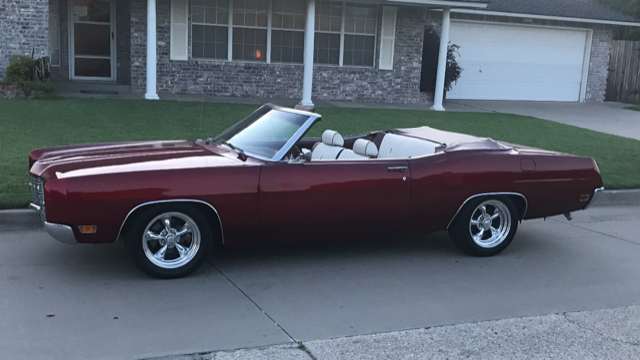 1970 Red Ford Xl Convertible