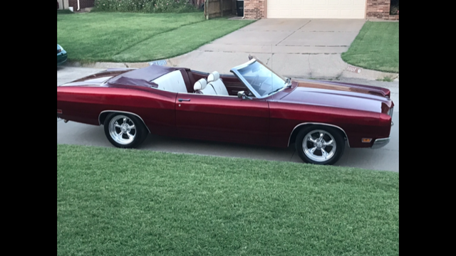 1970 Red Ford Xl Convertible