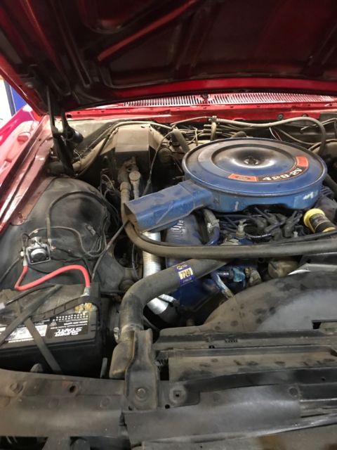 1970 Red Ford Xl Convertible