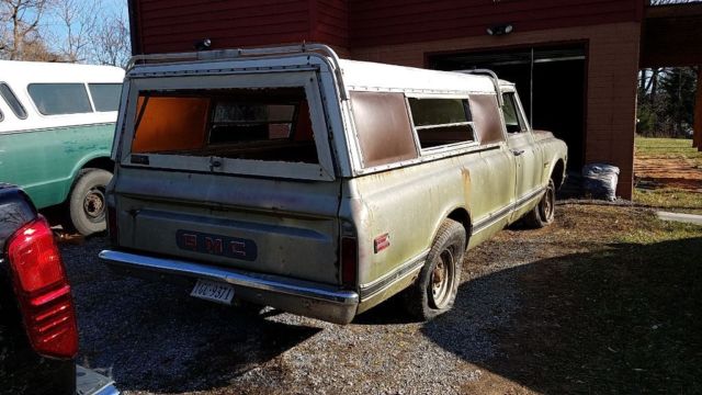 1970 Orange GMC 1500 --