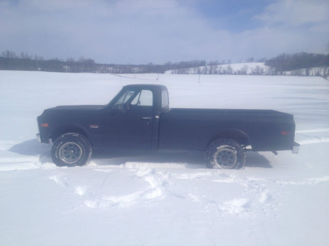 1970 Black Primer GMC Other Long Bed