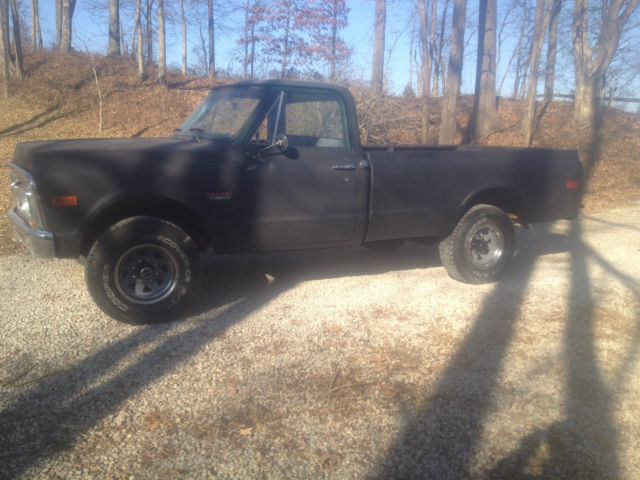 1970 Black Primer GMC Other Long Bed