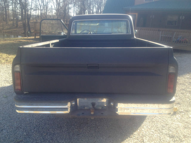 1970 Black Primer GMC Other Long Bed