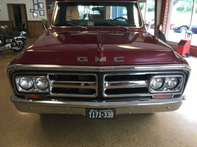 1970 Red Metallic GMC 3/4 Ton Standard Cab Pickup