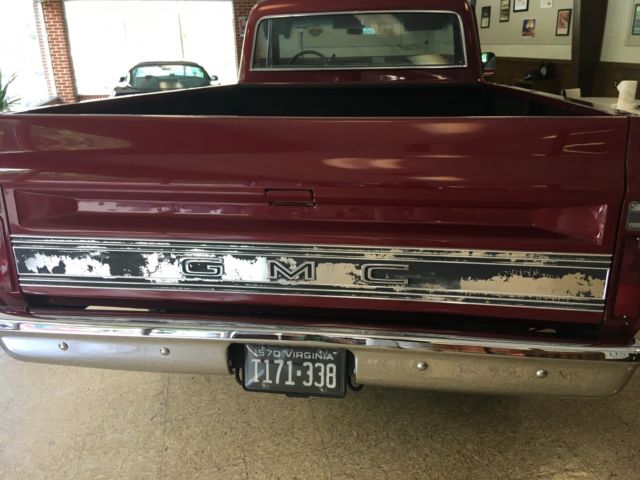1970 Red Metallic GMC 3/4 Ton Standard Cab Pickup
