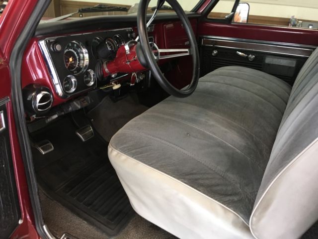 1970 Red Metallic GMC 3/4 Ton Standard Cab Pickup