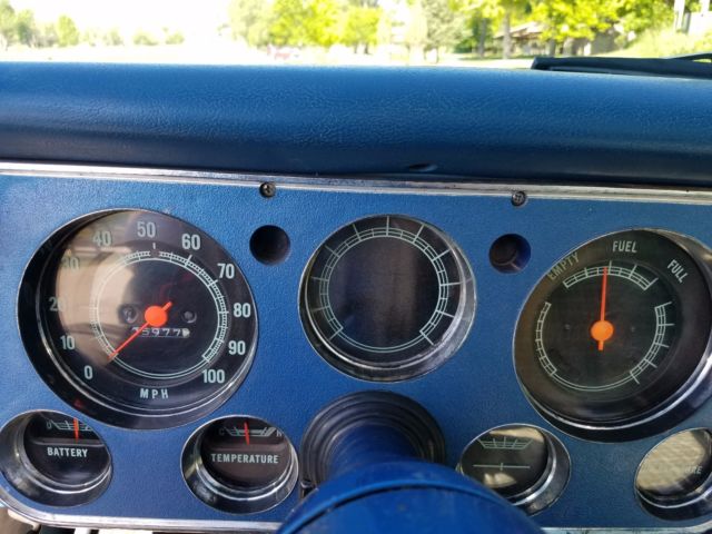 1970 Blue GMC Sierra 1500