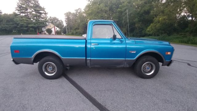 1970 Blue Chevrolet C-10 Standard Cab Pickup