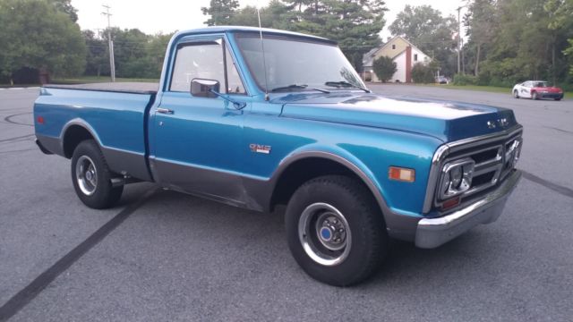 1970 Blue Chevrolet C-10 Standard Cab Pickup