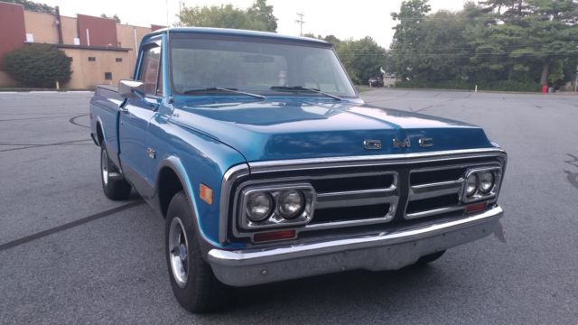 1970 Blue Chevrolet C-10 Standard Cab Pickup