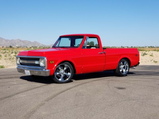 1970 Red Chevrolet C-10