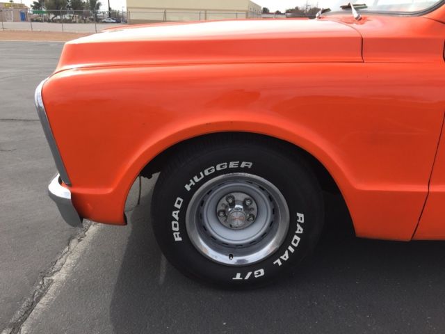 1970 Orange Chevrolet C-10 Standard Cab Pickup