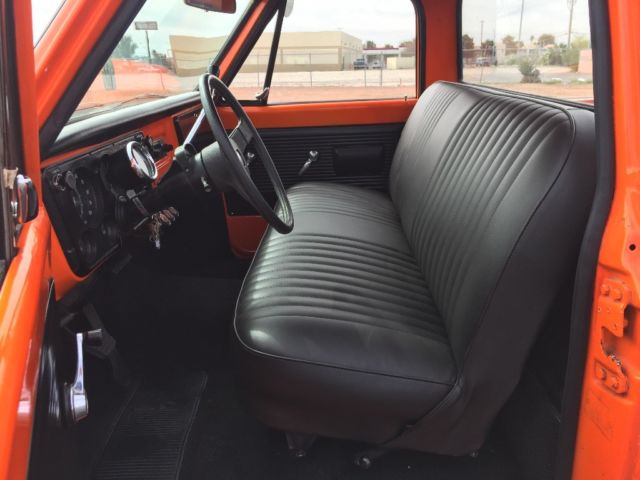 1970 Orange Chevrolet C-10 Standard Cab Pickup