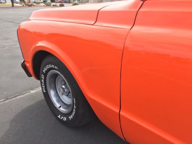 1970 Orange Chevrolet C-10 Standard Cab Pickup