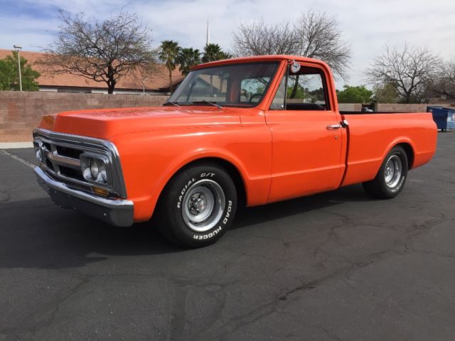 1970 Orange Chevrolet C-10 Standard Cab Pickup