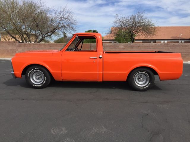 1970 Orange Chevrolet C-10 Standard Cab Pickup