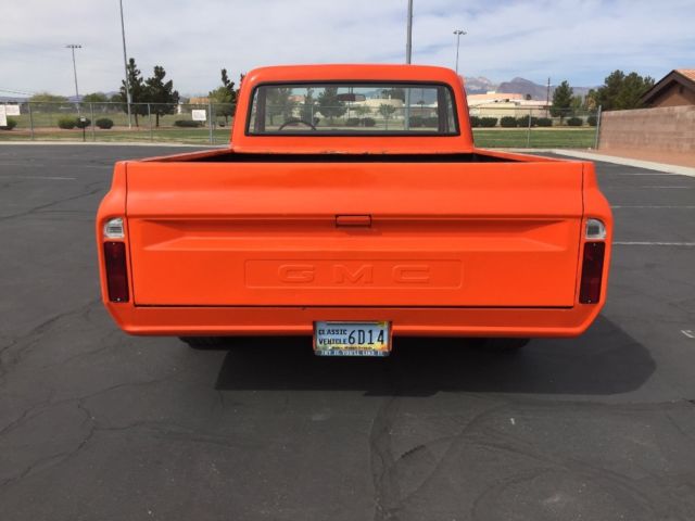 1970 Orange Chevrolet C-10 Standard Cab Pickup