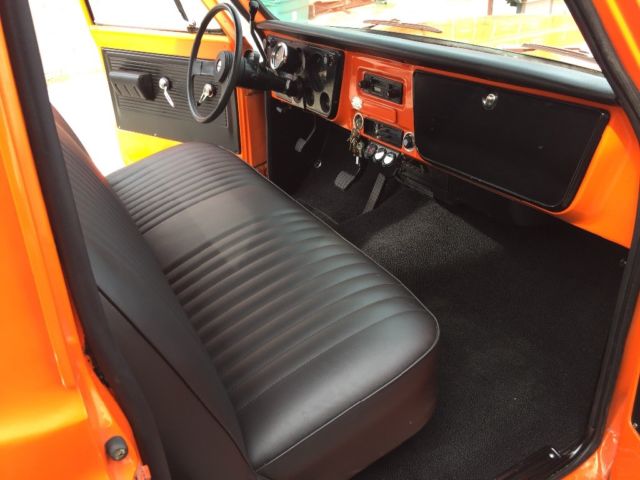 1970 Orange Chevrolet C-10 Standard Cab Pickup