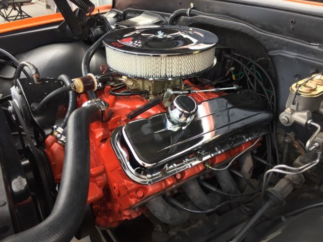 1970 Orange Chevrolet C-10 Standard Cab Pickup