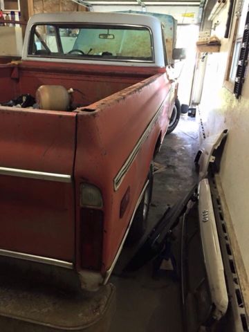 1970 Red GMC Sierra 1500 Standard Cab Pickup