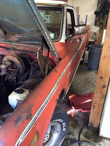 1970 Red GMC Sierra 1500 Standard Cab Pickup