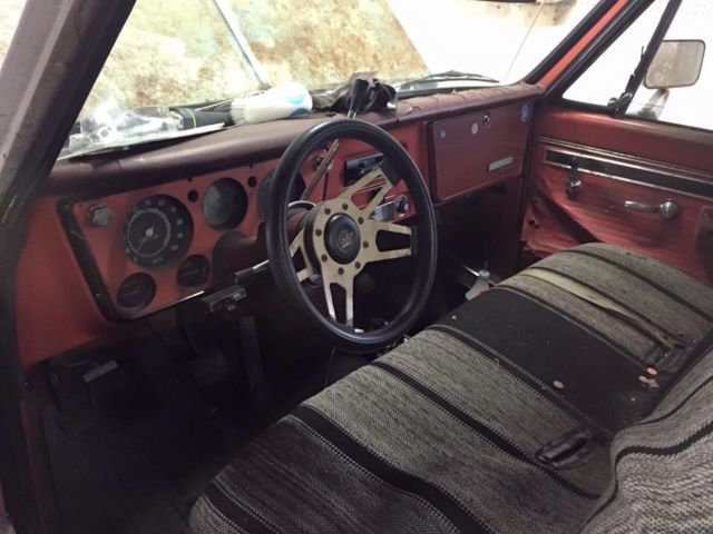 1970 Red GMC Sierra 1500 Standard Cab Pickup