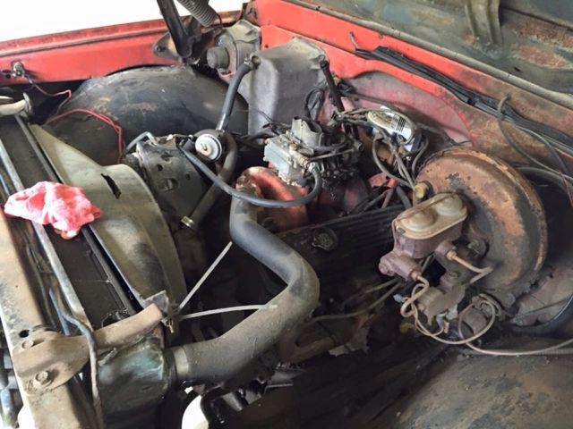 1970 Red GMC Sierra 1500 Standard Cab Pickup