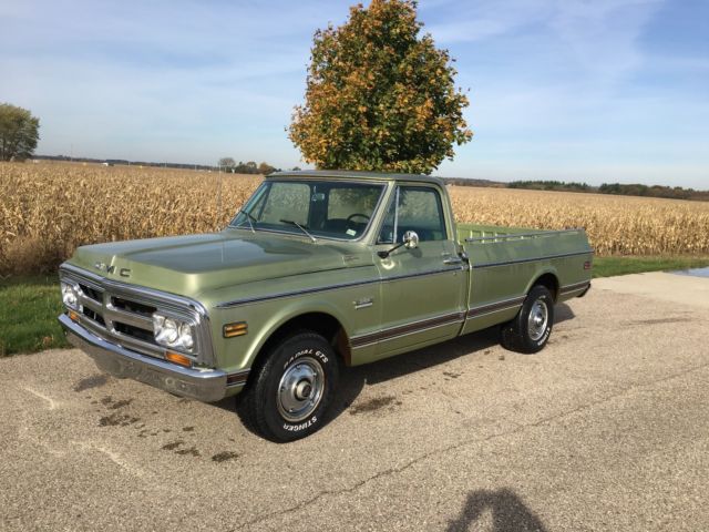 1970 Olive Green GMC C1500 truck