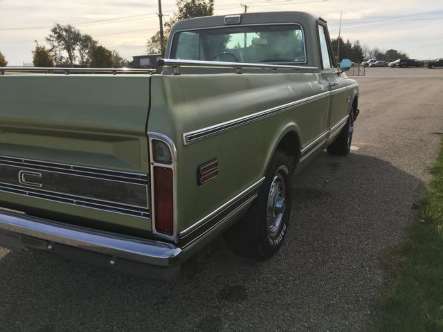 1970 Olive Green GMC C1500 truck