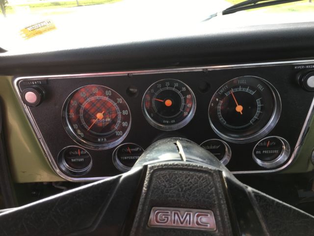 1970 Olive Green GMC C1500 truck