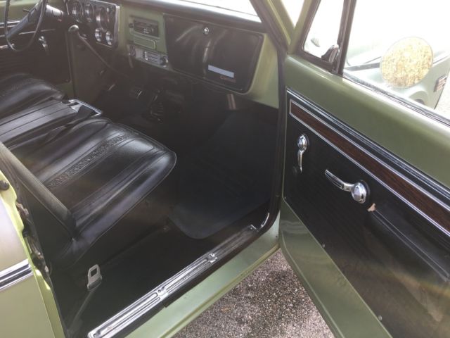 1970 Olive Green GMC C1500 truck
