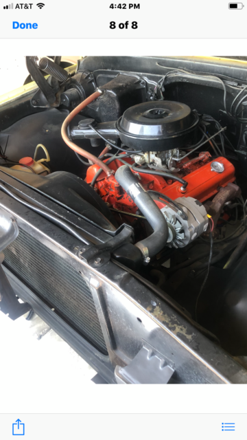 1970 Yellow GMC 1500 Standard Cab Pickup