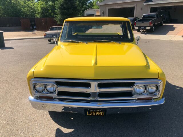 1970 Yellow GMC 1500 Standard Cab Pickup