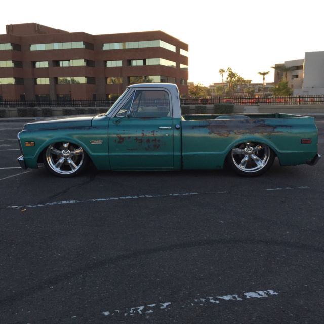 1970 Green/White With Patina GMC Chevrolet C-10 1967 1968 1969 1970 1971 1972 Chevy