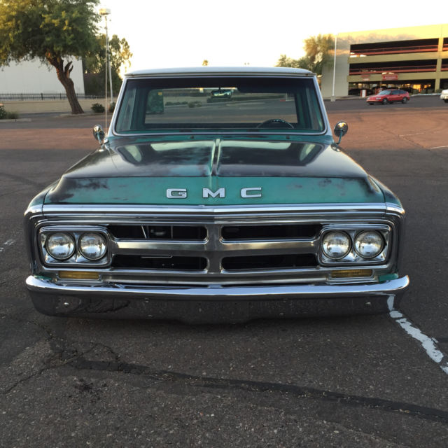 1970 Green/White With Patina GMC Chevrolet C-10 1967 1968 1969 1970 1971 1972 Chevy