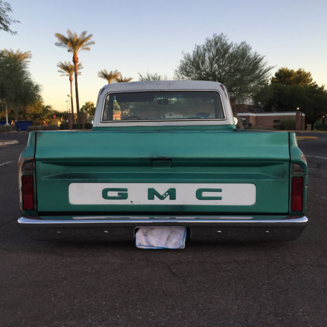 1970 Green/White With Patina GMC Chevrolet C-10 1967 1968 1969 1970 1971 1972 Chevy