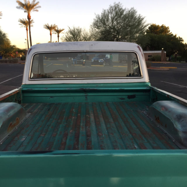 1970 Green/White With Patina GMC Chevrolet C-10 1967 1968 1969 1970 1971 1972 Chevy