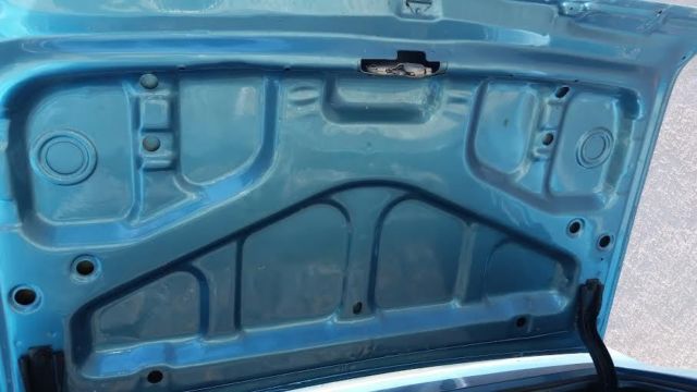 1970 Blue Pontiac Grand Prix Coupe