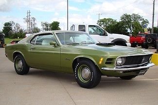 1970 Green Ford Mustang Coupe