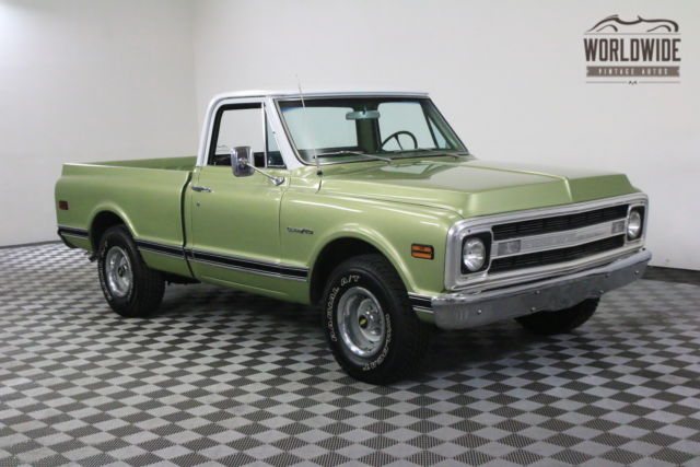 1970 Green Chevrolet C10