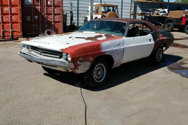 1970 Green Dodge Challenger Coupe