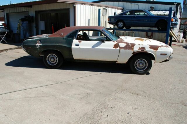 1970 Green Dodge Challenger Coupe
