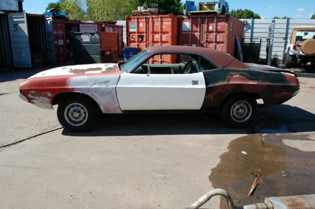 1970 Green Dodge Challenger Coupe