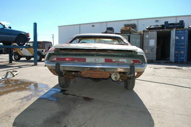 1970 Green Dodge Challenger Coupe